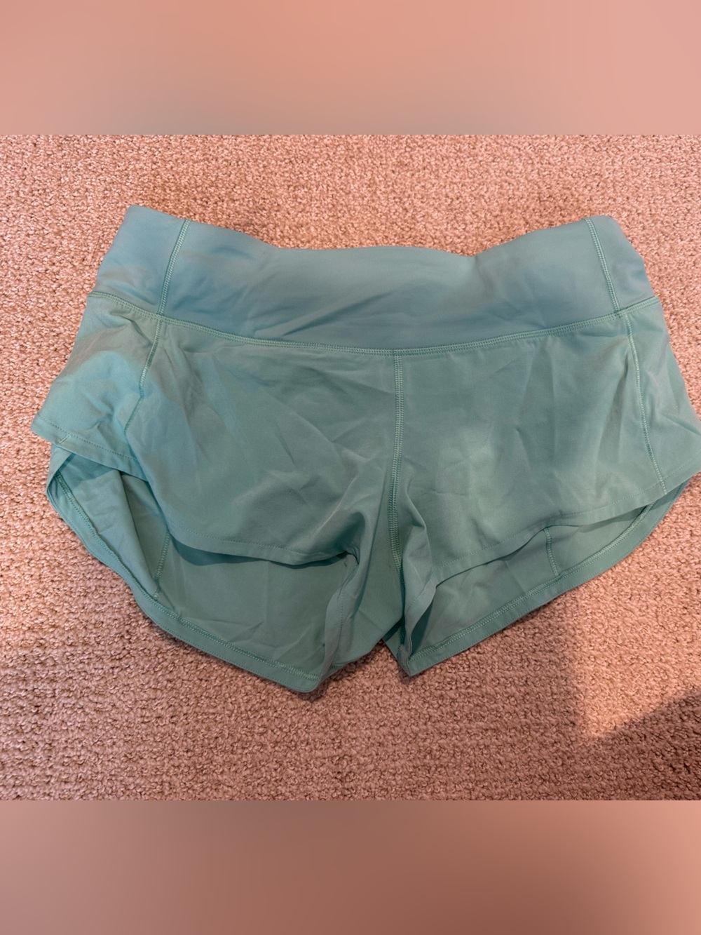 lululemon athletica Mint Green Athletic Shorts